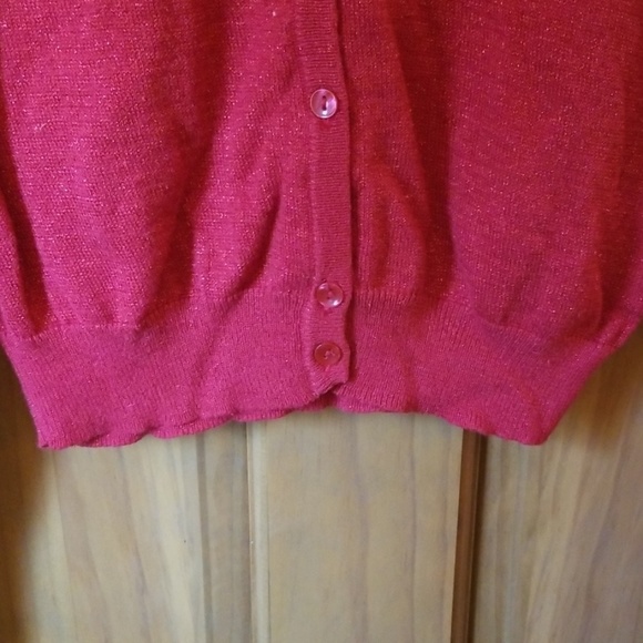 George girls size 14/16 red Holiday sweater - Picture 4 of 6